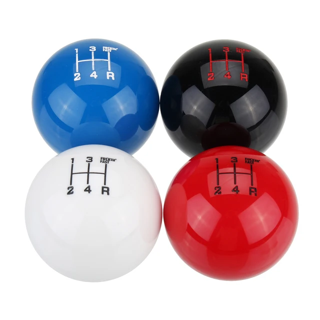 Custom Non-Standard CNC Turning Anodized Ball Racing Car Manual Gear Shifter Shift Knob OEM Shif Knob Machining Services Product