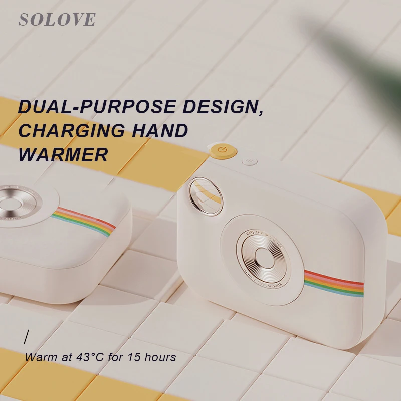 Портативная грелка для рук портативная подарок девушки электронная