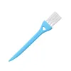 Blue Handle With White Hairbrush