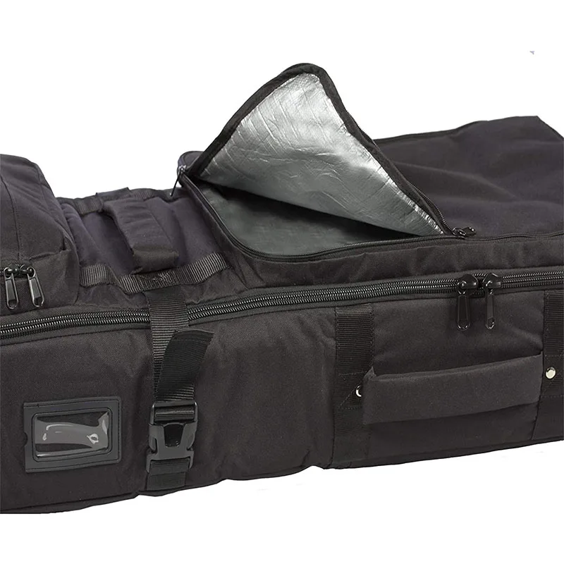 Большая Дорожная сумка для сноуборда, сумка для хранения, водонепроницаемая Лыжная сумка с колесами