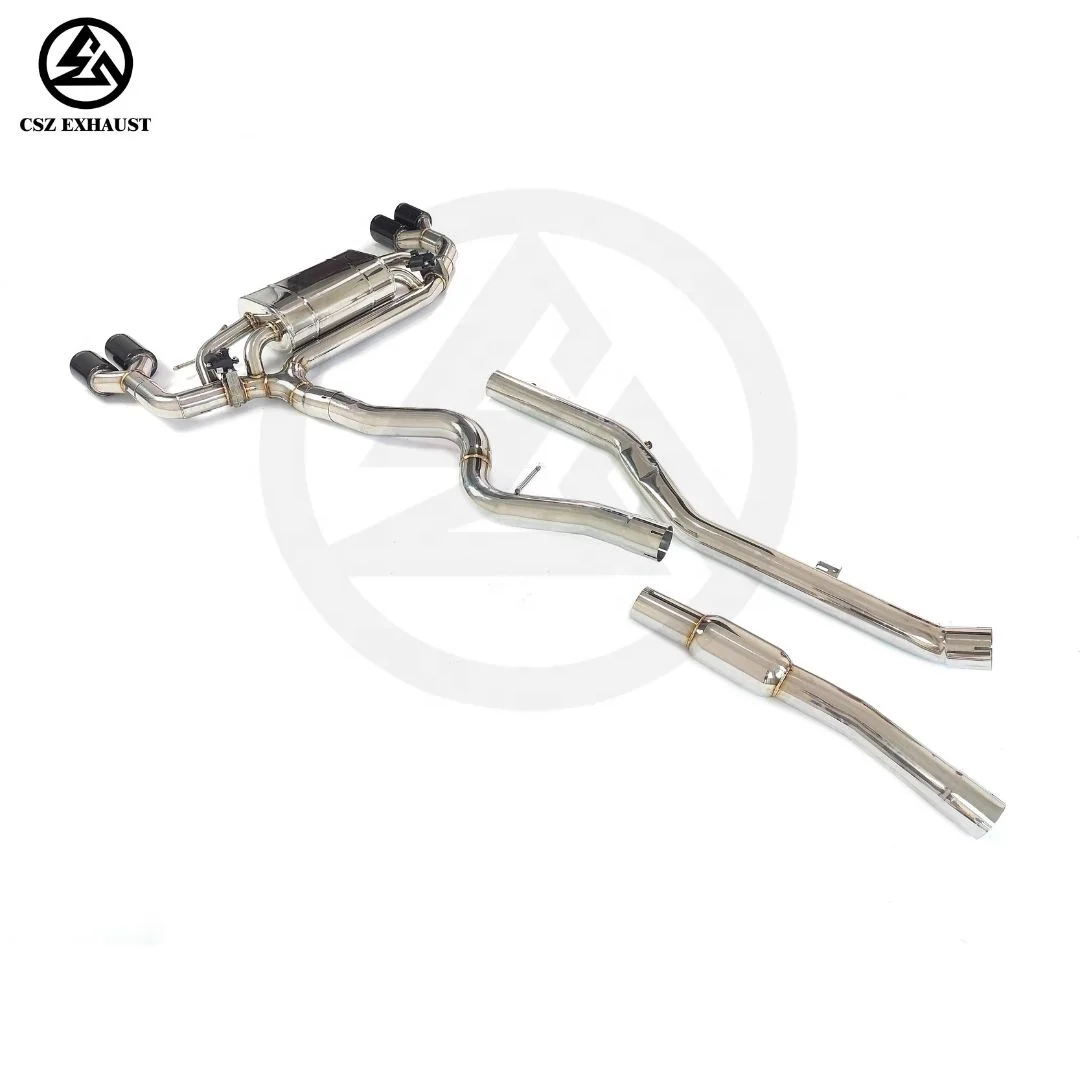 CSZ Exhaust for BMW 3 Series N20 B46 B48 F30/F31/F34/F35 G20/G21/G28 316I/318I/320I/325I/328I/330I 2.0T Valved Catback Exhaust