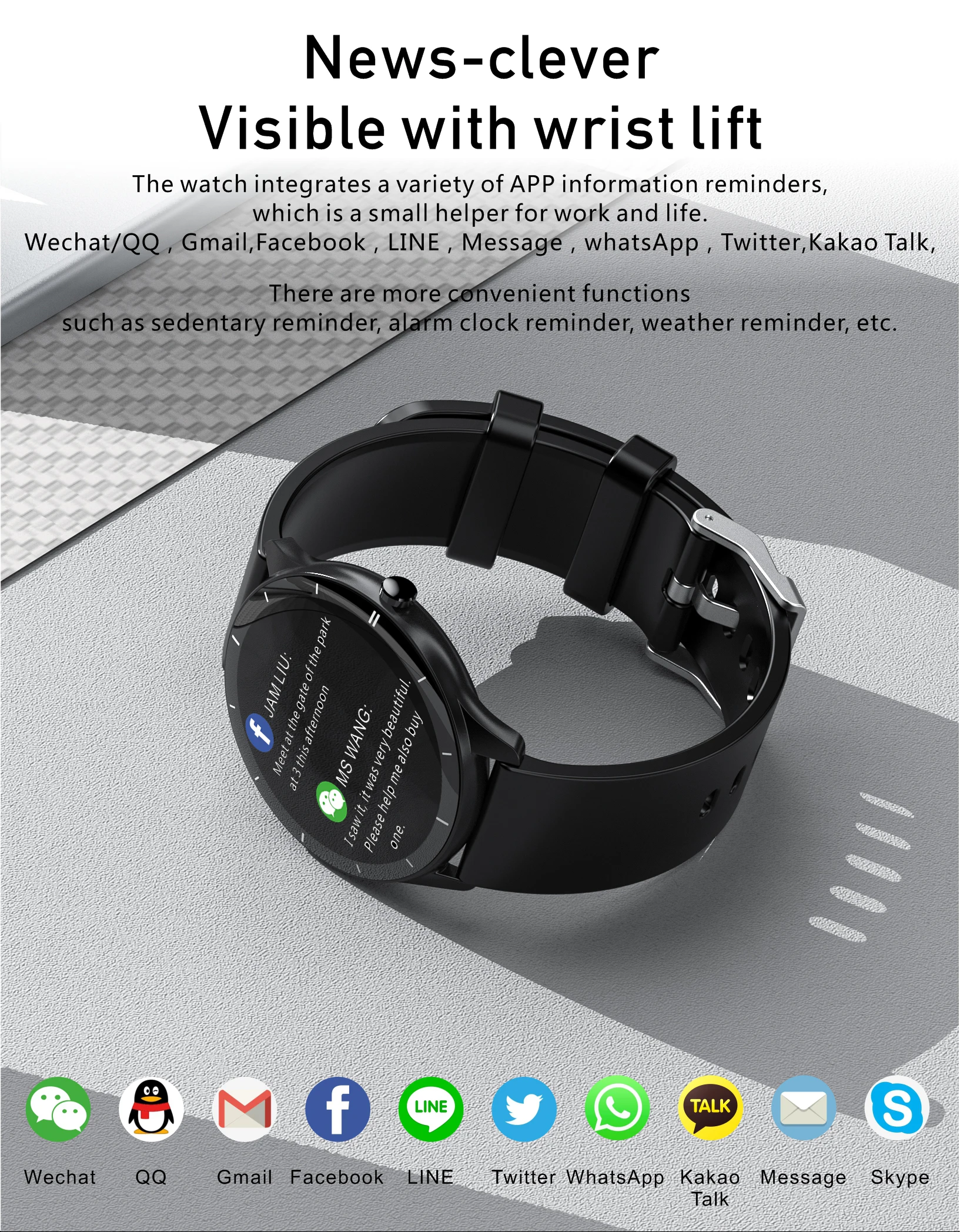 New Model Q21 Smart Watch Wristband Sports Heart Rate Blood Pressure Intelligent Smart Bracelet Smart Watch for Phone