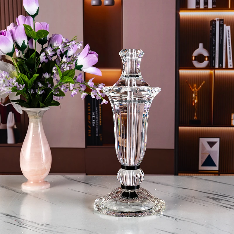 Haute Qualité Décoration Maison Moderne et Simple Chambre à Coucher Table à Manger Ornement Pratique Lampe de Table en Verre Cristal