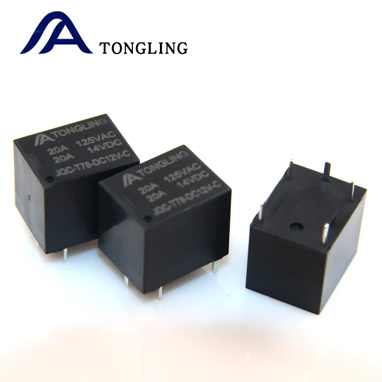 china-Power Relay 4 Pin 12V DC Mini Sugar Cube Relay-Products-Donghai  Tongling Electric Appliances Co., Ltd