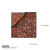 Stampa Paisley Marrone