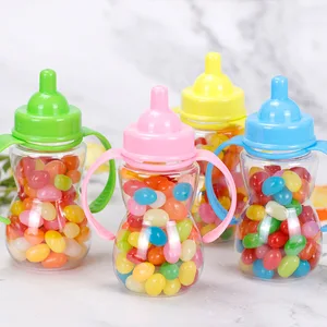 Wholesale Juice Gummies Fruity Flavored Baby Bottle Shaped Candy Supermarket Leisure Fun Snacks Internet Celebrity Coated Candy