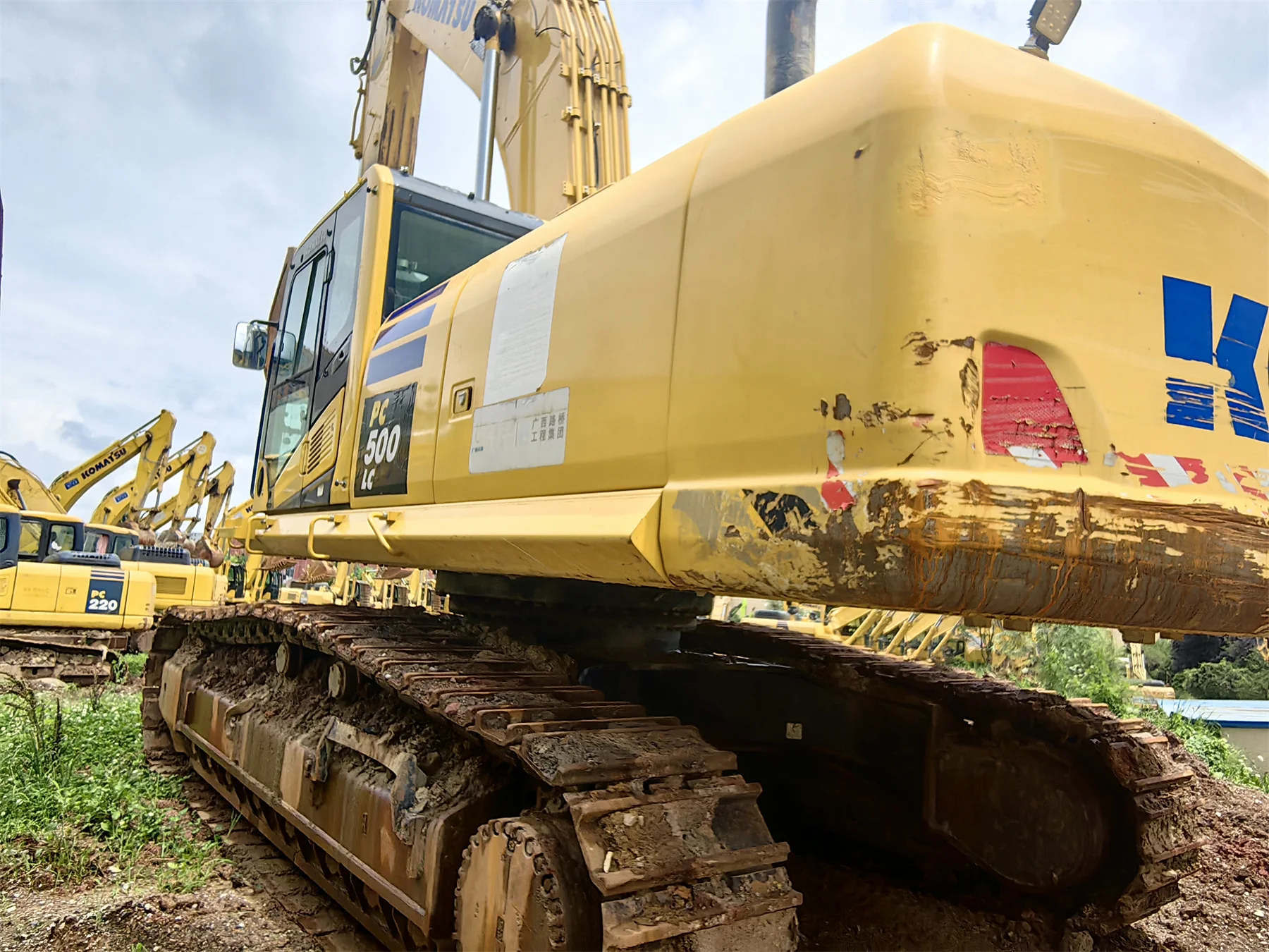 1/50 コマツ KOMATSU PC500LC-10MO EXCAVATOR
