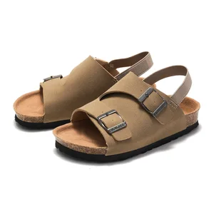 2026 Trendy Branded Soft Sole Sandals for Boys and Girls New Summer Korean Style Children Beach Shoes