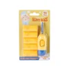 16 rouleaux avec un distributeur jaune