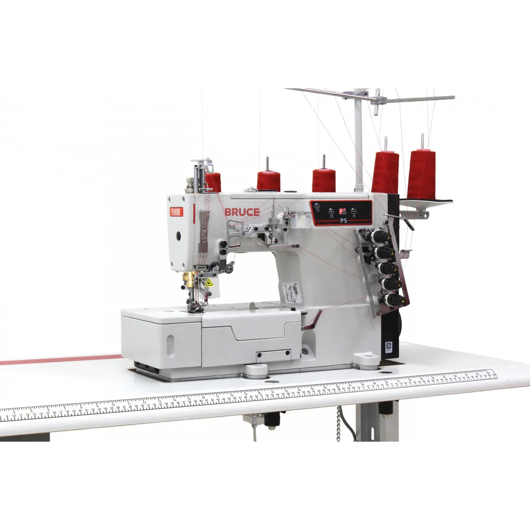 Bruce P5 Flat Lock Sewing Machine Energy Saving Coverstitch Interlock Machines