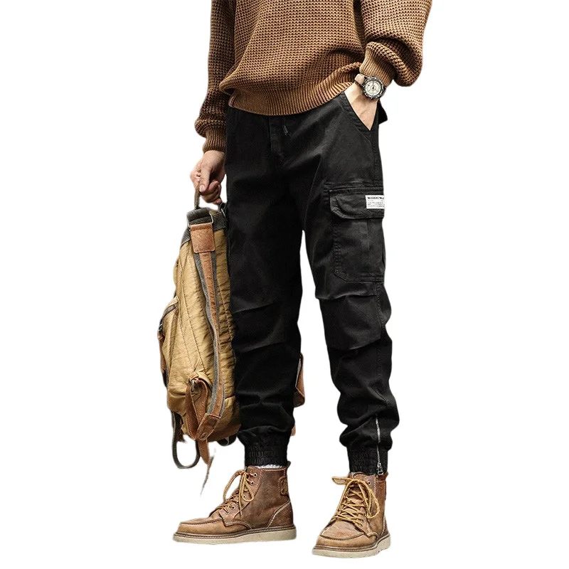 Cargo Pants Warm Casual Trousers MENS FLEECE LINED THERMAL