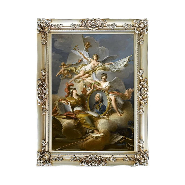 在线经典设计大壁镜装饰木制条子镀照片镜框模具厂家 - buy online