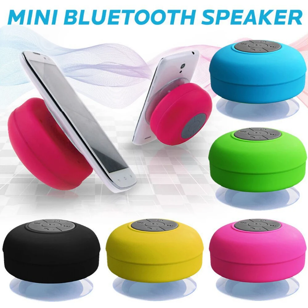 Haut Parleur Bluetooth Wholesale Price IPX4 Waterproof Sucker