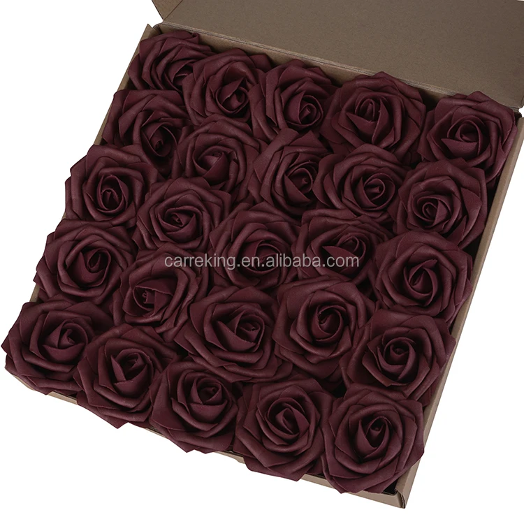 10 Rosas Artificiales Amarillas De Seda - 52cm De Alto, Realistas, Para Decorar Casa, Oficina O Fiestas