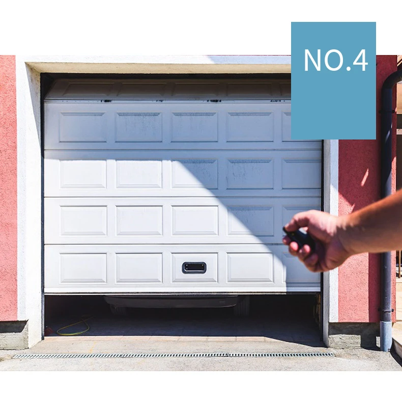 Flap garage door villa European style electric  remote control rolling gate automatic lifting door Mutually