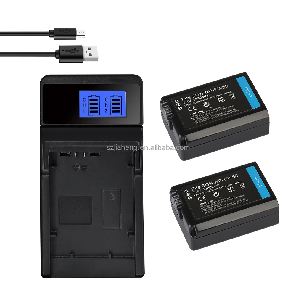 Npfw50 Digital Battery 1030mah For Sony A6000 A6400 A6300 A6500 A7