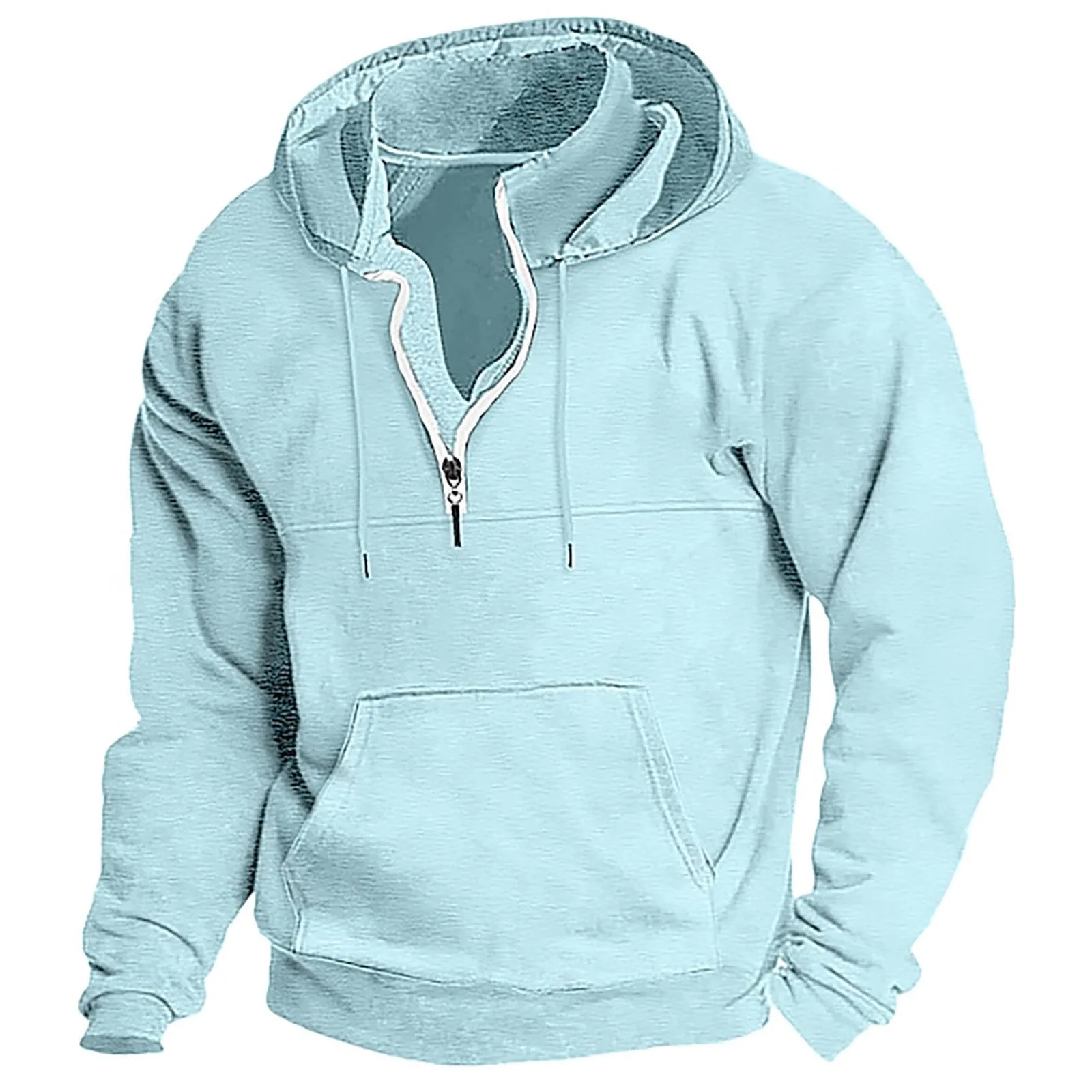 Men's zip hoodie sweater