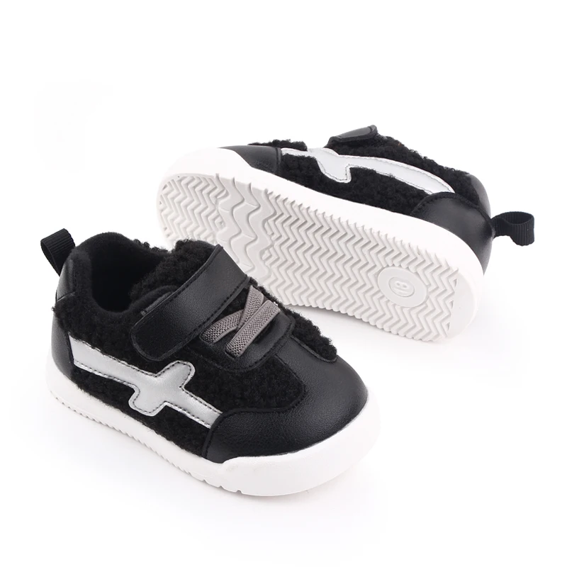 High Quality Winter Toddler Baby Kids Shoes Hook&loop Design 2022 factory