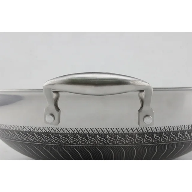 HexClad 14 Wok with Glass Lid