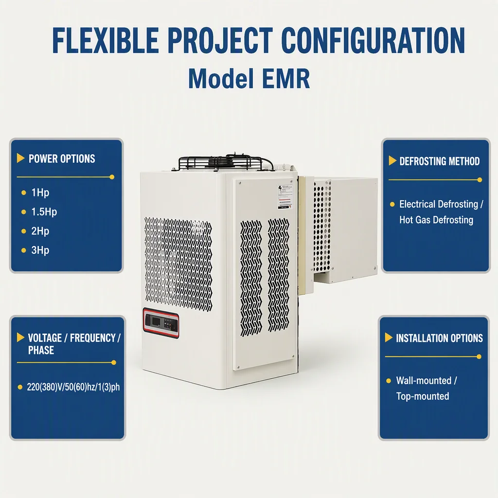 Monoblock Unit, 220(380)V, R404A - detail 10