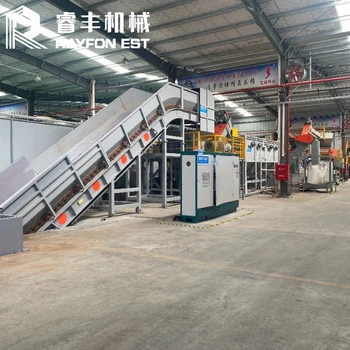 Automatic PP PE HDPE LDPE Waste Plastic Recycle Machine Floating Washing tank Floating Recycling Line