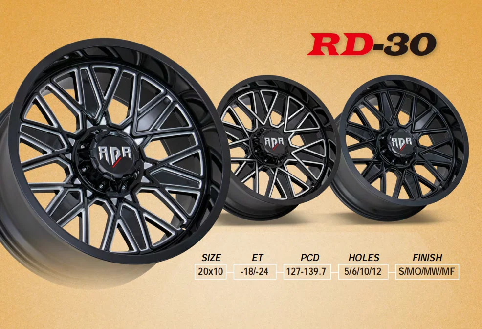 Customize Multi-spoke 20x10 Deep Concave Negative Offset -18 -24 Forged ...