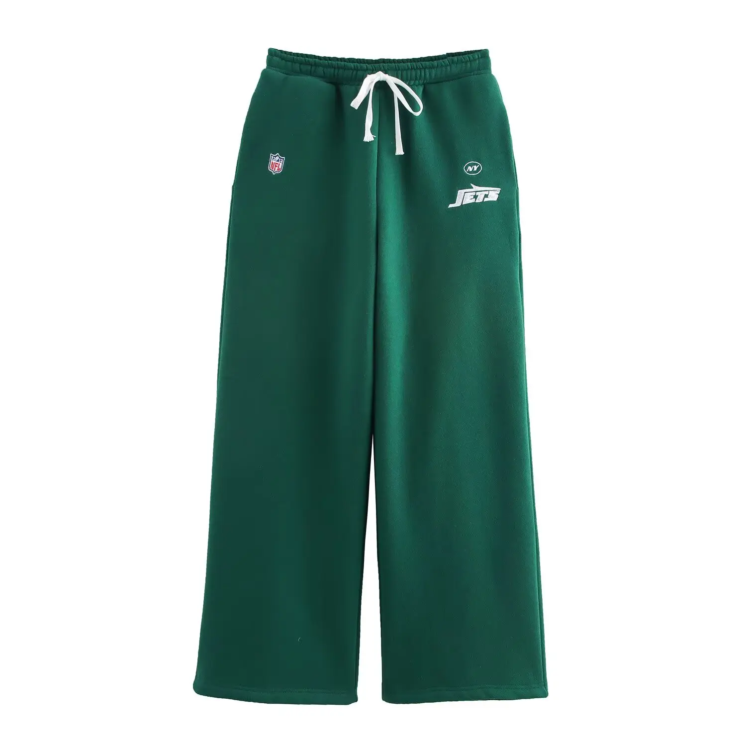 Chic High-waisted Embellished Pants For Women Tailored Style