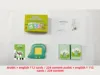 Pequeño Dinosaurio 112 tarjetas 224 contenidos + Árabe +
