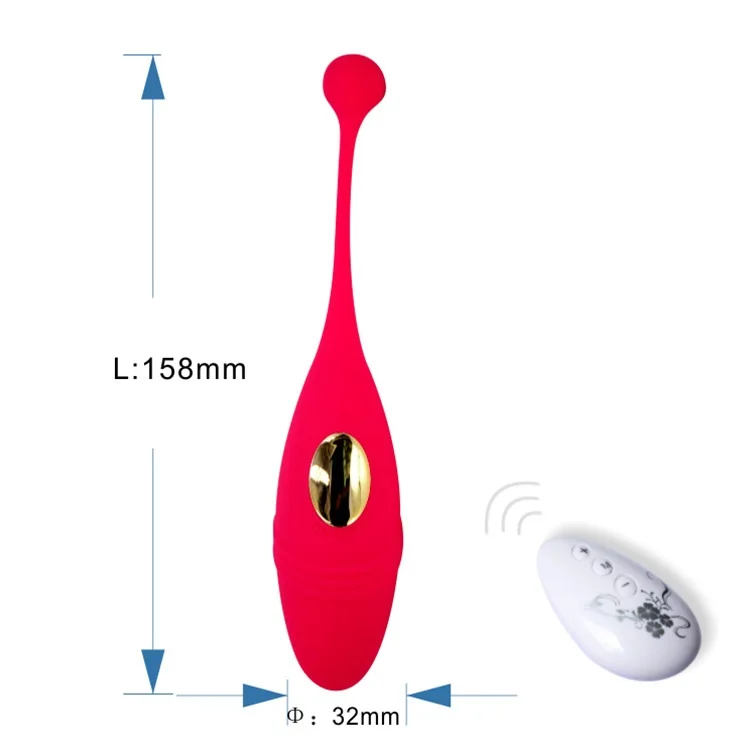 Wireless Remote Control Eggs Vibrator 10 Modes 5 Speed Massager for Women