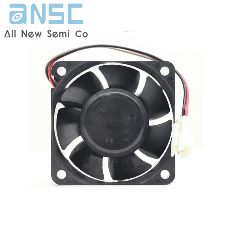 Original Axial flow fan D06K-24TS10  60X60X25mm 24V 0.1A Industrial DC cooling fan