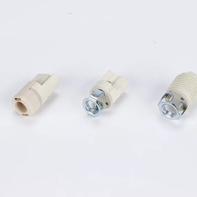 G9 Light Bulb Socket Ceramic White Lamp Holder with Bracket| Alibaba.com