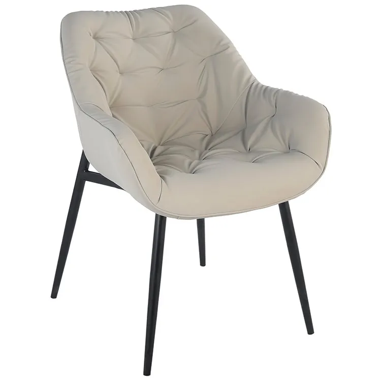 Free Sample High Back Aluminium Frame Modern Simple Design Turkish Style Italy Patio Garden Furniture R Luxury Dining Chair