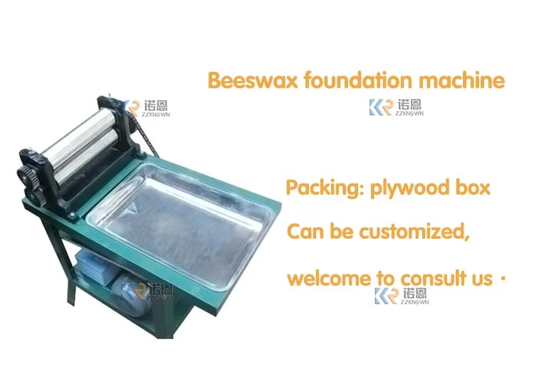 Beeswax Honeycomb Foundation Roller Bee Frame With Wax Foundation Sheet ...