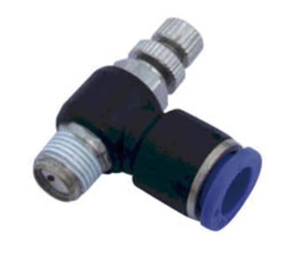 NSE Pneumatic BSP Thread Flow Control Fitting Intake air or Exhaust Throttle Valve Flow Balancing Valve