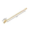 Lobster clasp plus tail chain plus water drops