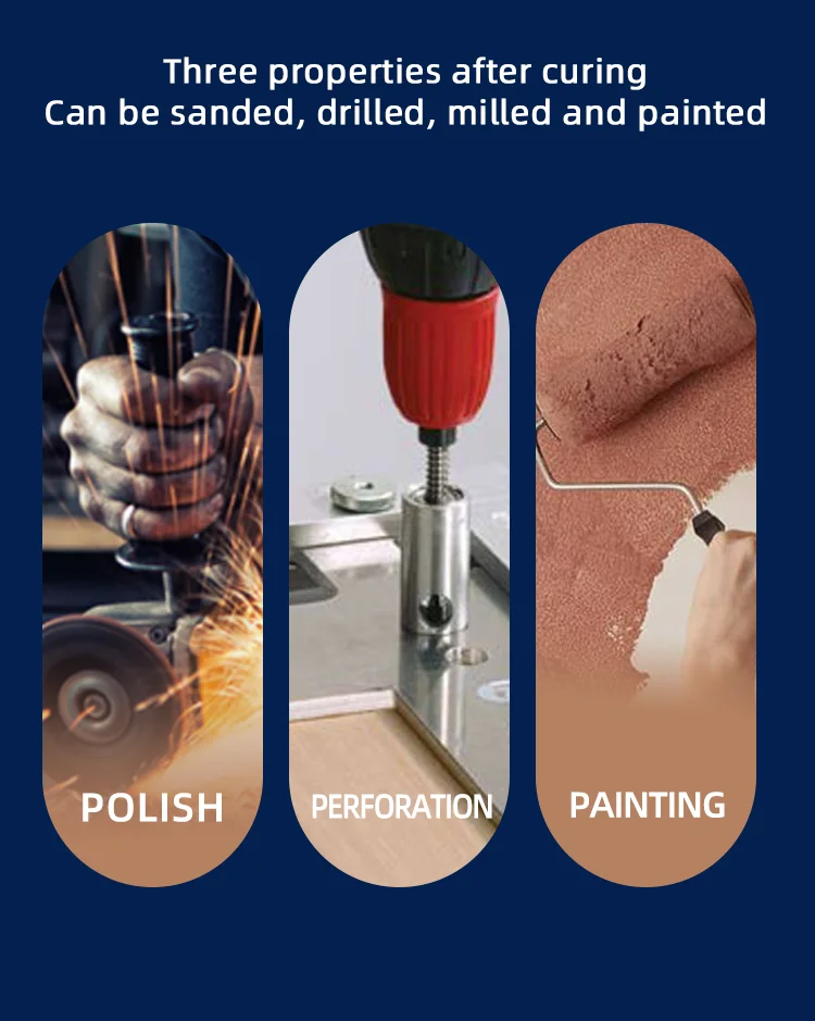 Two Components Epoxy Steel Ab Glue 5 Minute Fast Curing Clear Epoxy Ab