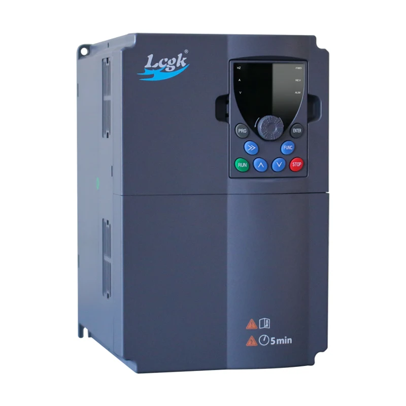 LCGK Vector Frequency Converter 380V Vfd 220V Single Phase 3 Phase Motor Governor Fan and Water Pump Motor Speed Regulation