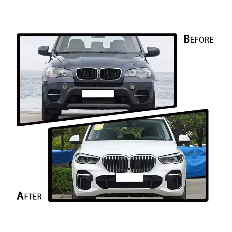 Cubierta De Lente De Faro Para BMW X5 E70 (2008-2013) - Policarbonato Transparente Con Protección UV