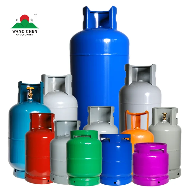 Wholesale Customizable LPG Gas Cylinder 3kg-45kg Steel Tank for Home and Commercial Use for African Market