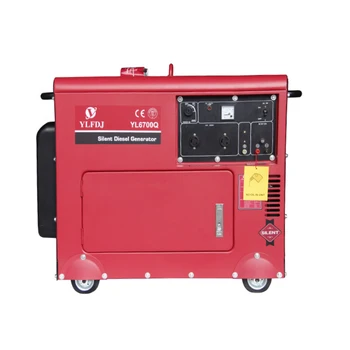 5.6KVA Silent Diesel Generator Sets Air-cooled diesel Generator Household Portable