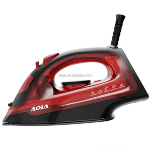 Aoja 2200W Electric Steam Iron | 250ML Ceramic Plate Auto-Clean Anti-Drip Auto-Shutoff for Household & Hotel Use