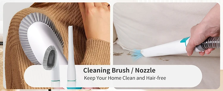 7 grooming attachments grooming brush clipper nail grinder nozzle cleaning brush vacuum