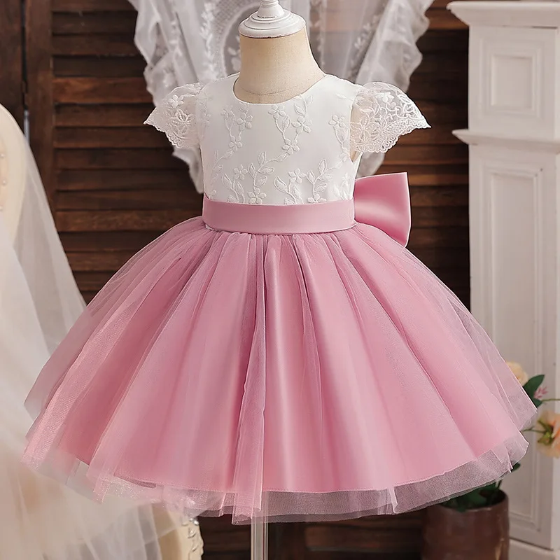 Baby Christmas Halloween Costume Christening Princess Dress For Baby Girls Kids Infant Birthday Party Dress Newborn Girl dresses 2