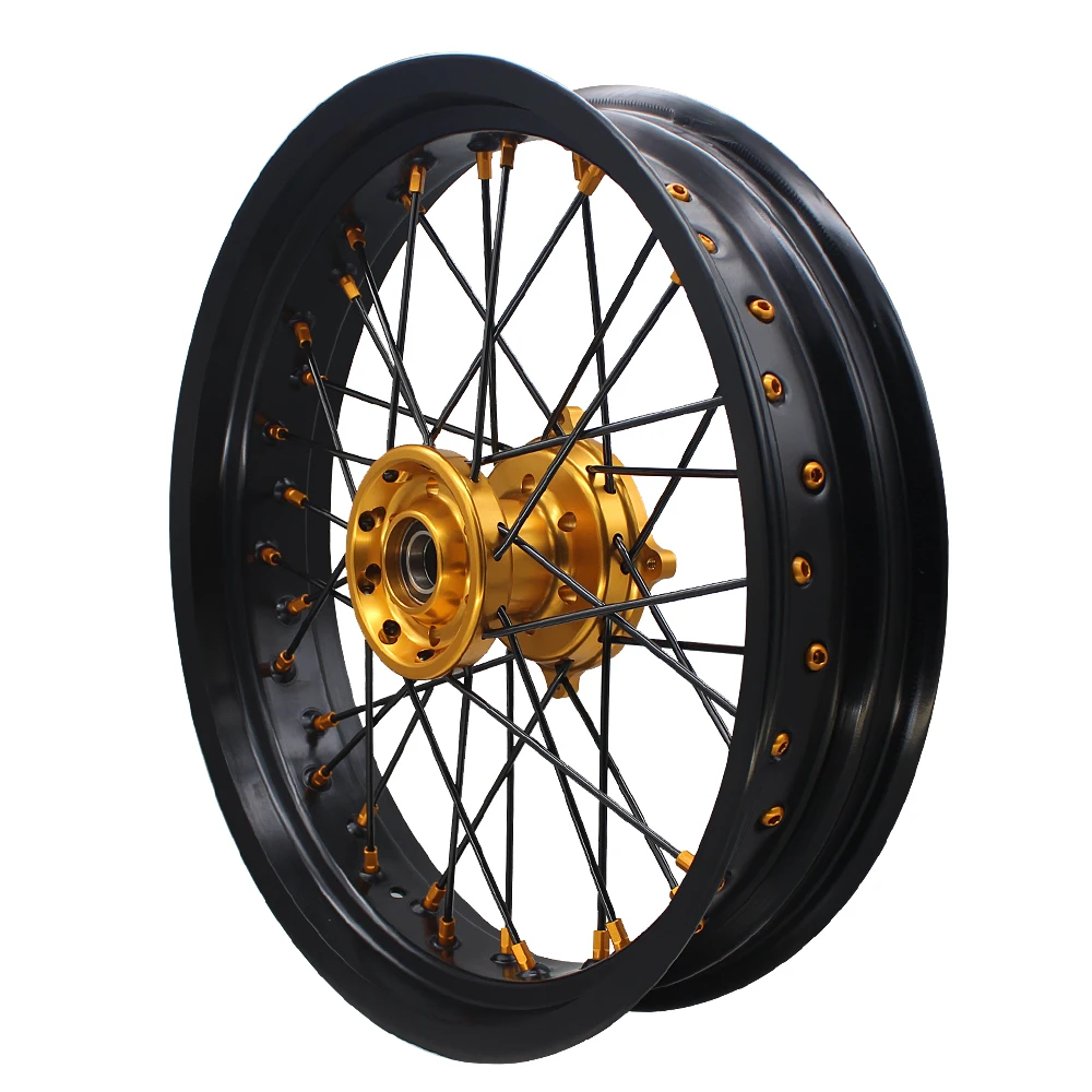 Factory Direct Sale RMZ DRZ 250 450 17 Inch SM Wheels Alloy Motorcycle Supermoto Wheels for Suzuki