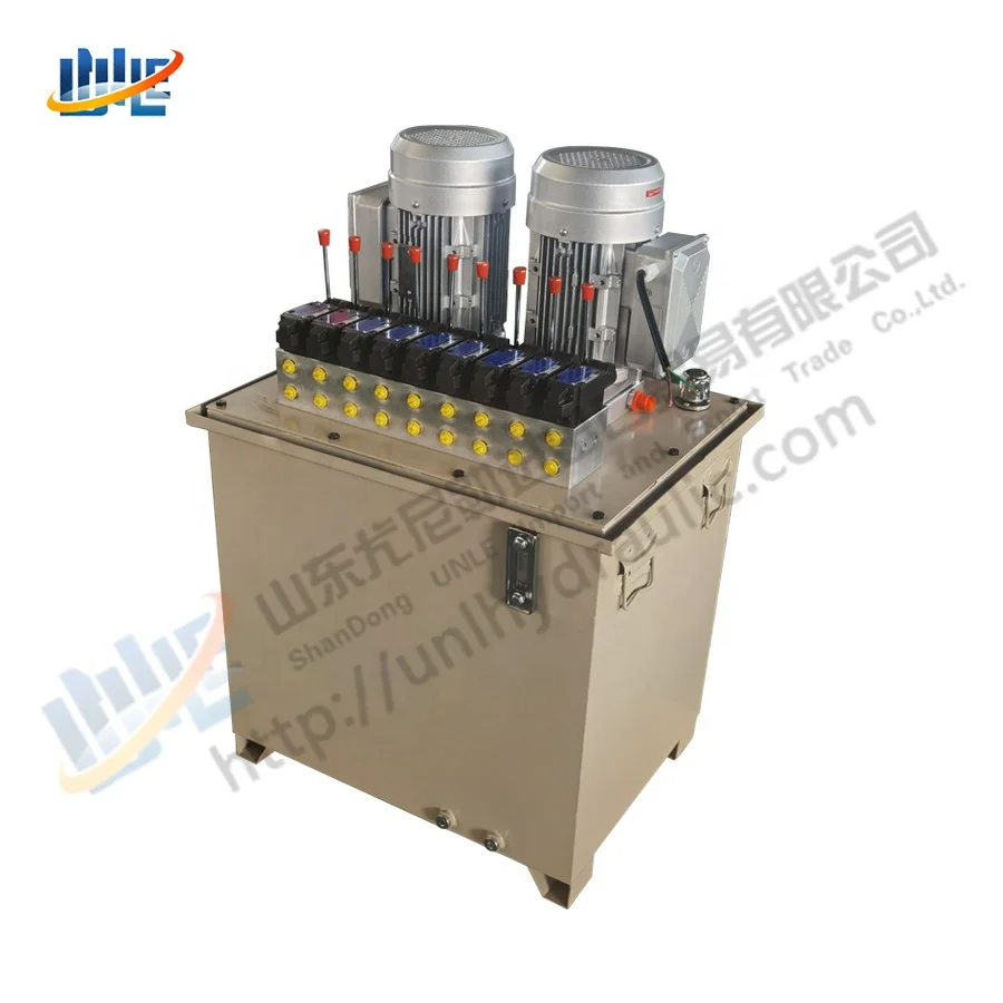 Customized Multi-function Ac 220 Volt Two Way Hydraulic Pump Station Power Unit