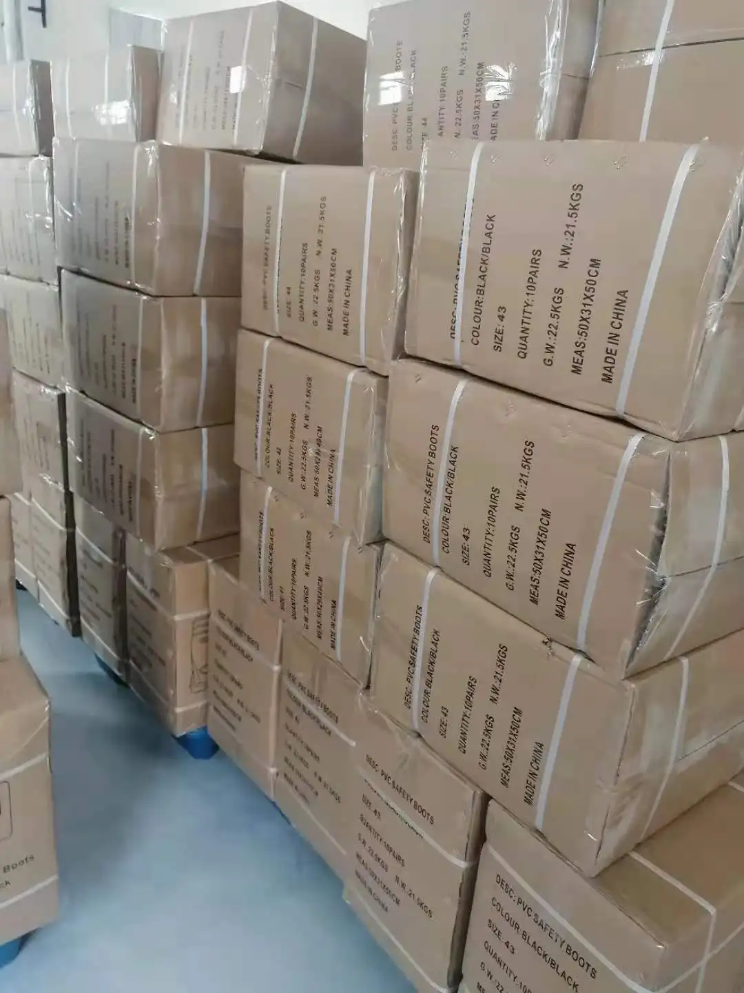 Packaging & shipping specifications