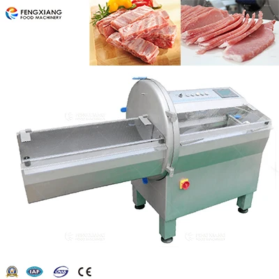 Automatic Row Meat Slicing Machine, Steak Bacon Ham Slicer, Meat