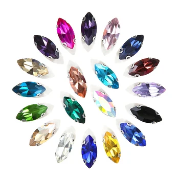 The factory produces direct glass crystal for Garment Decoration  D rhinestone claw