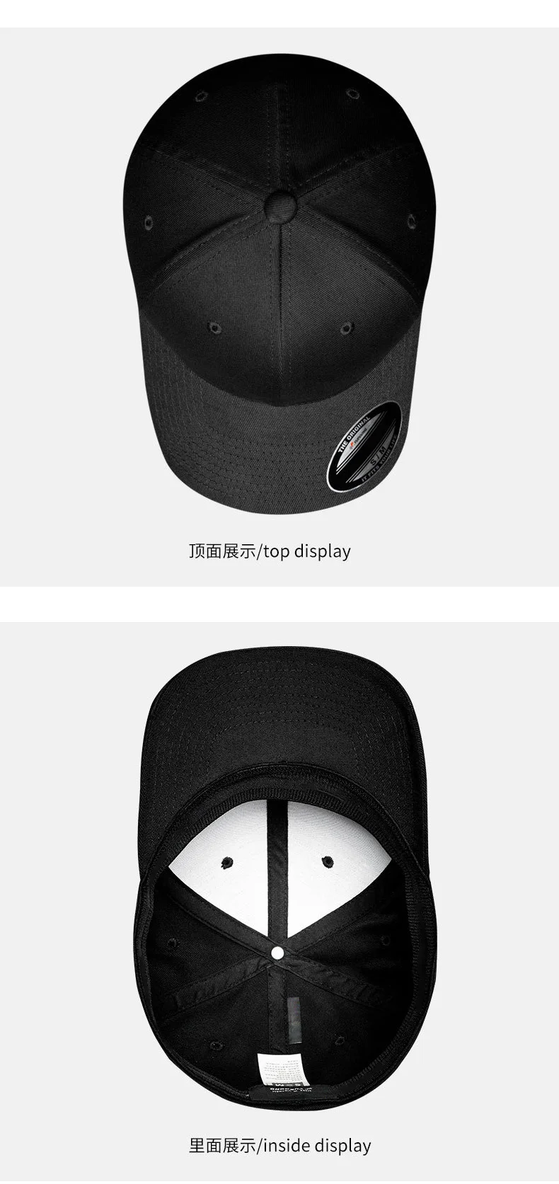 Elastic Unisex Custom Logo Baseball Cap Yupoong Snapback Hat Sports