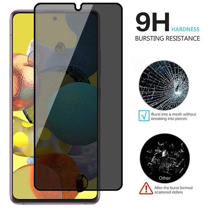 Pellicola Protettiva In Vetro Temperato 9H Privacy Per Samsung Galaxy S7 &ndash; Antispia